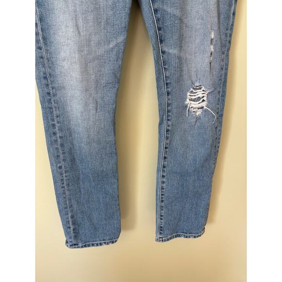 AG Adriano Goldschmeid Distressed Ankle Jeans 25 R Straight - Picture 2 of 9